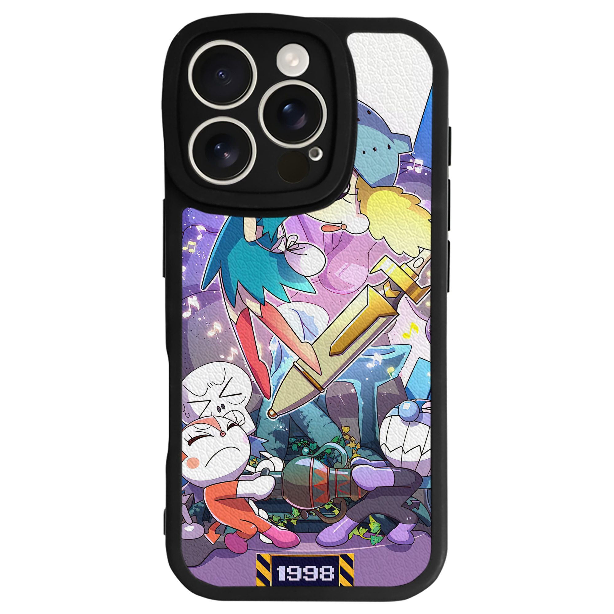（画像用） アンパンマン Anpanman 【iPhone 16シリーズ対応】シリコンスマホケース（レザー調） 材質：シリコン